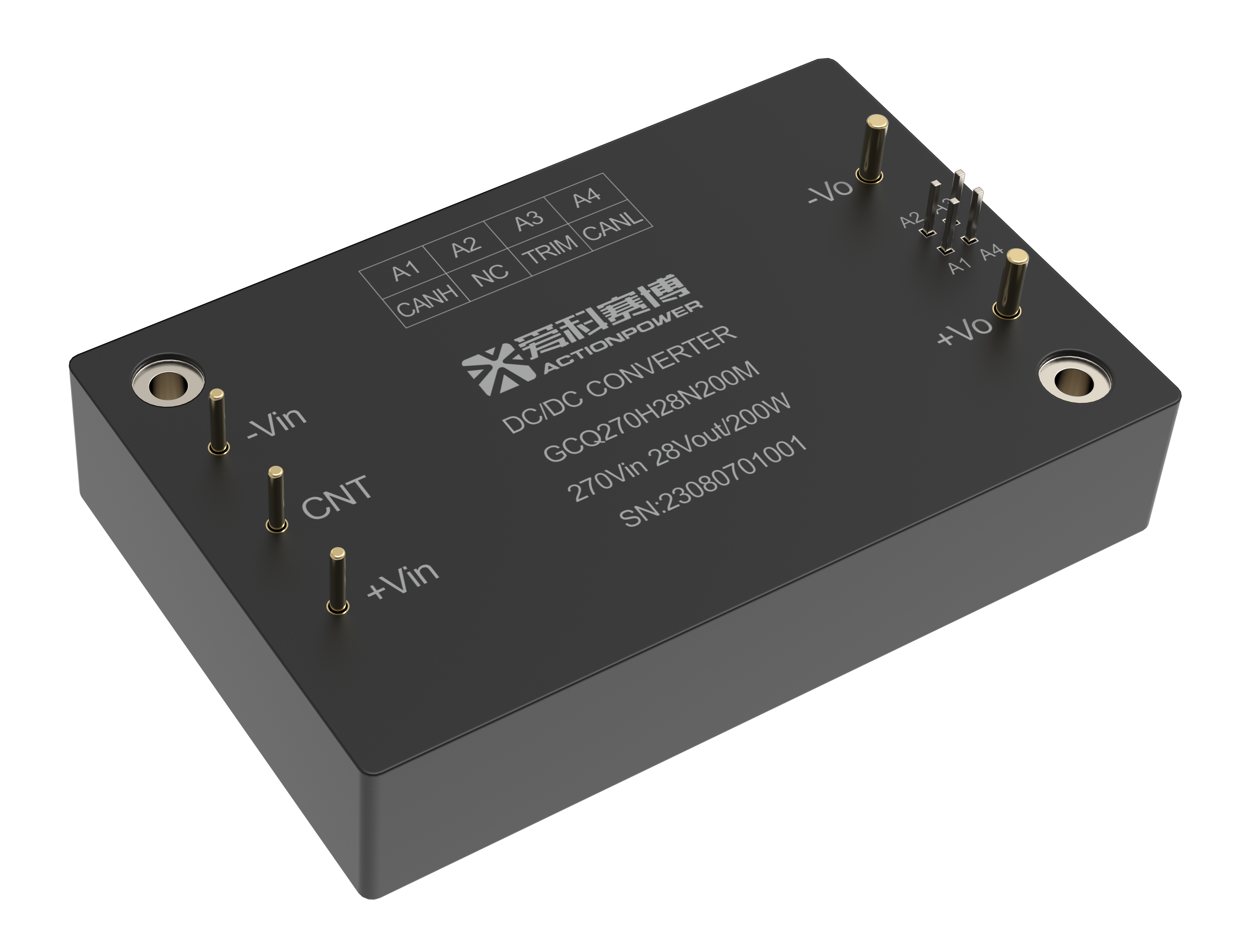 AKFCQ系列1/4砖模块电源